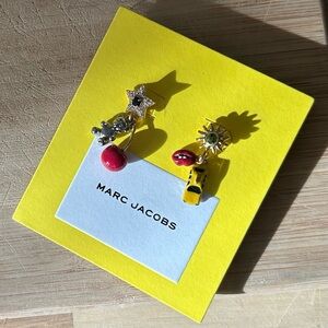 Marc Jacobs Trinket Charm Cluster Earrings
